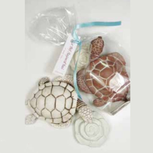 Sachet crystal 1 tortue + 1 fleur